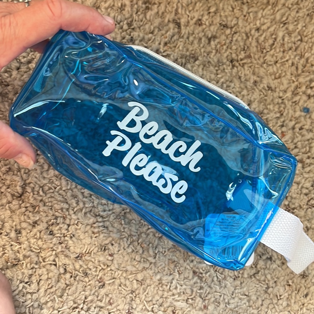 Blue Cosmetics/Accessory Bag